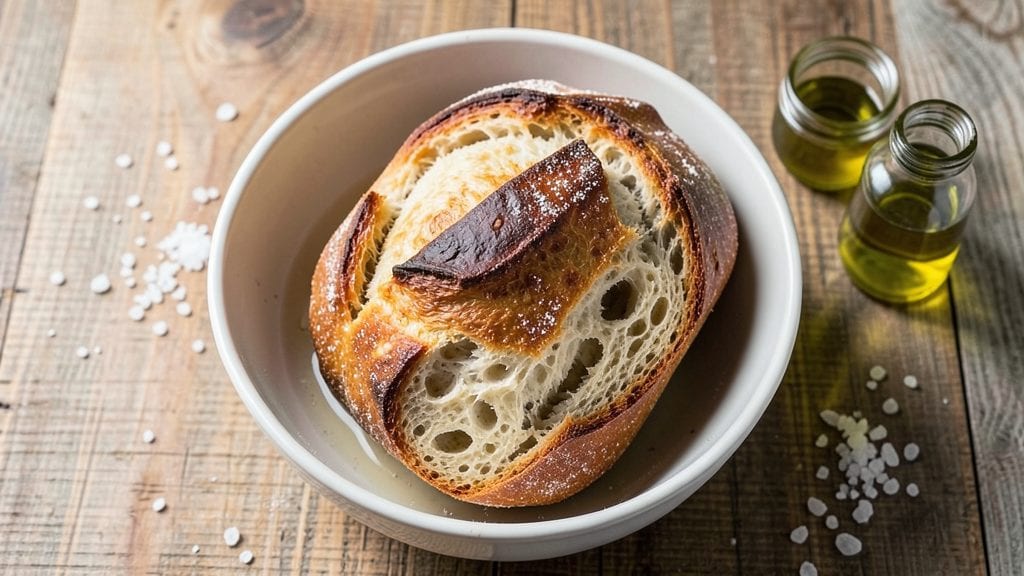 Alton Brown's Italian Bread Recipe: No-Knead Crusty Perfection in One Hour