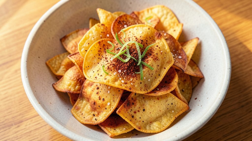 Baked Corn Tortilla Chips Recipe: Crunchy Zero-Oil Snack in 15 Minutes