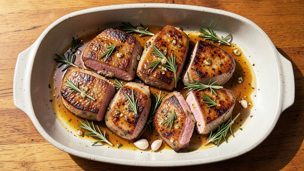 Baked Loin Chops Recipe: Herb-Crusted Tenderness in 30 Minutes