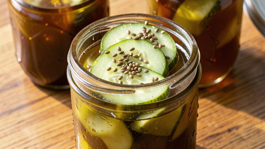 Ball Traditional Bread and Butter Pickles Recipe: Crunchy Sweetness in Mason Jars