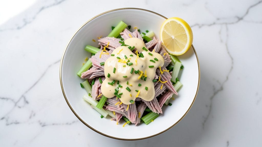 Bobby Flay's Tuna Salad Recipe: Crunchy Celery and Lemon Zing