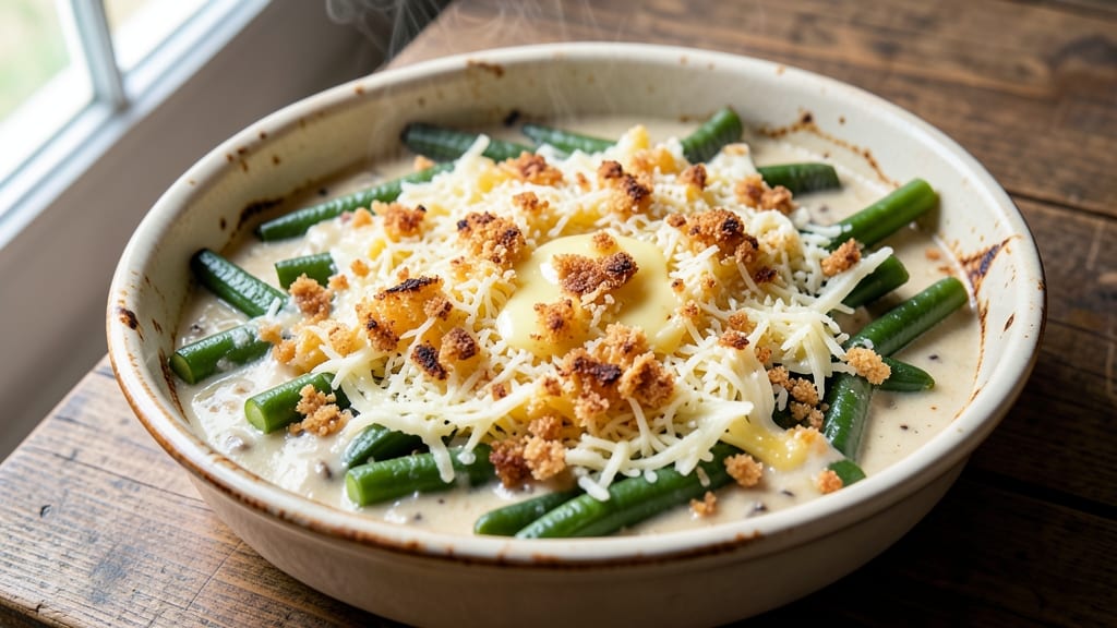 Campbell's String Beans Casserole Recipe: Cheesy, Crispy Top With Creamy Center
