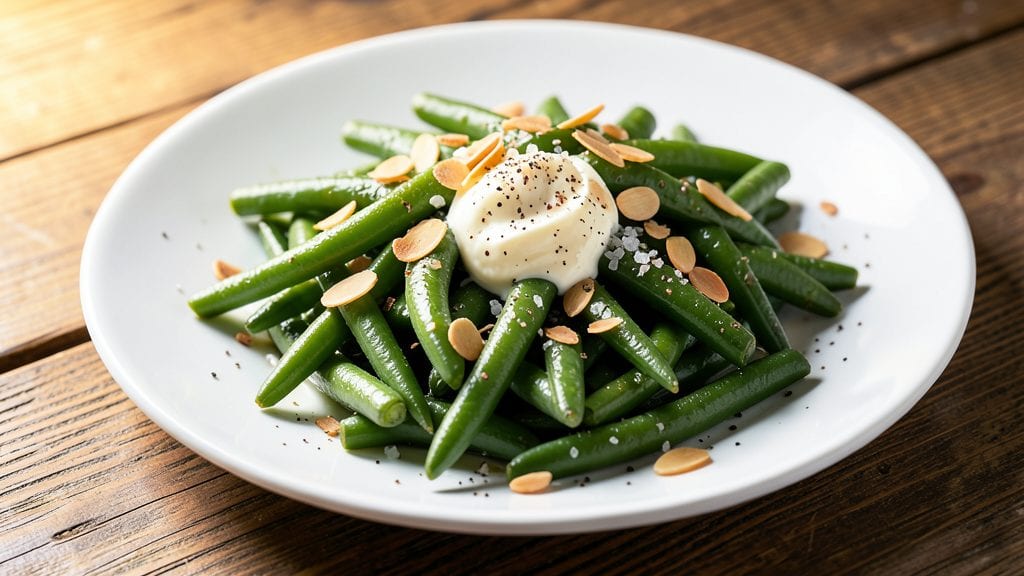 Copycat Outback Steakhouse Steamed Green Beans: Buttery Almond Garlic Crunch in 10 Minutes