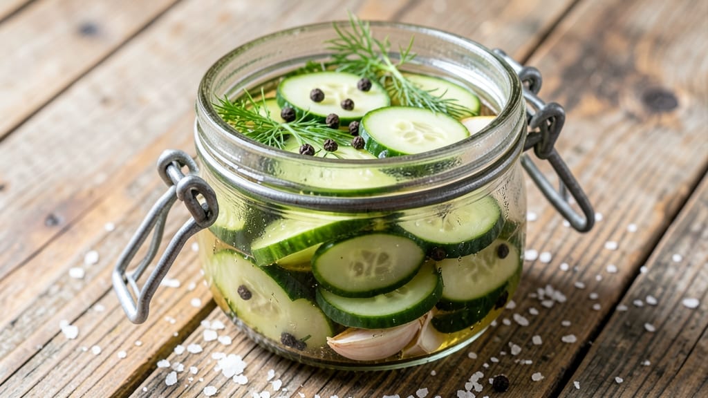 No-Cook Refrigerator Dill Pickles Recipe: Crunchy Tang in 5 Minutes