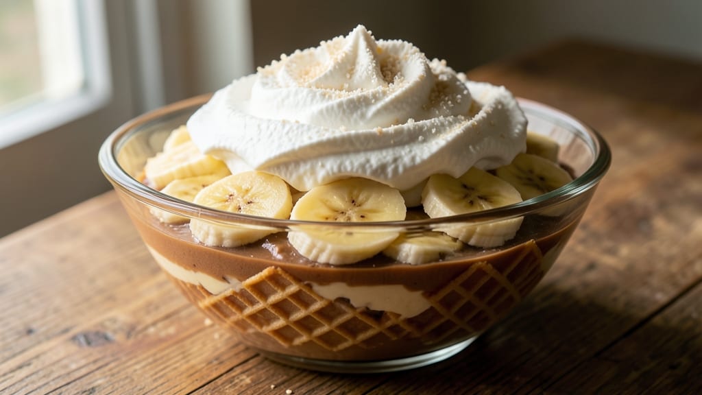 Not Yo Mama's Banana Pudding with Nilla Wafers Recipe: Layered Vanilla Cream and Crunchy Crust