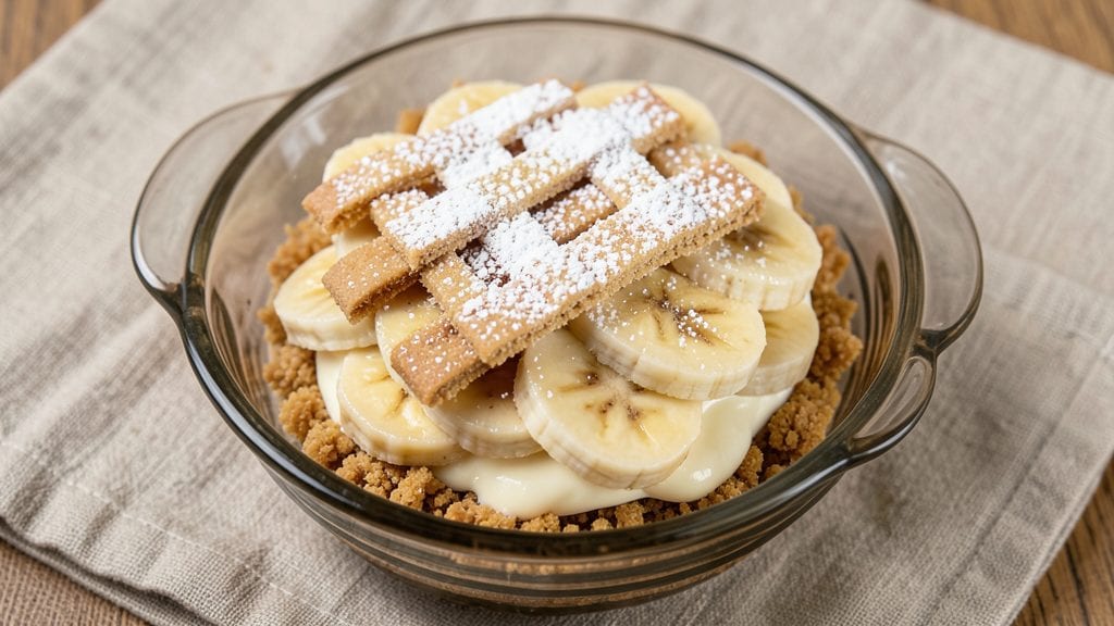 Not Your Mom's Banana Pudding Recipe: Boozy Vanilla Bean Twist With Crunchy Graham Layers