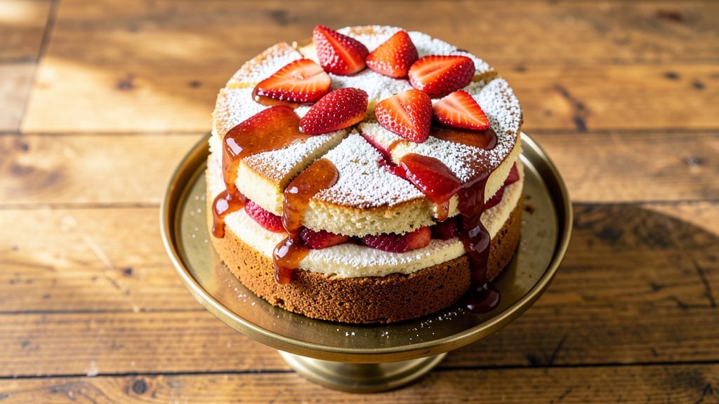 Paula Deen's Strawberry Cake Recipe: Layers of Vanilla and Bursting Berries
