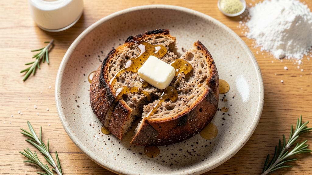 Polish Bread Recipe: Crusty Rye Crumb With Tangy Caraamelized Flavor