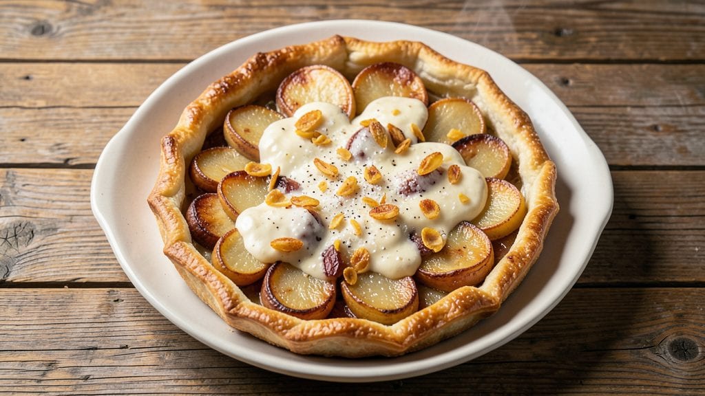Potato Tart Recipe: Flaky Crust with Cheesy, Baked Potato Magic