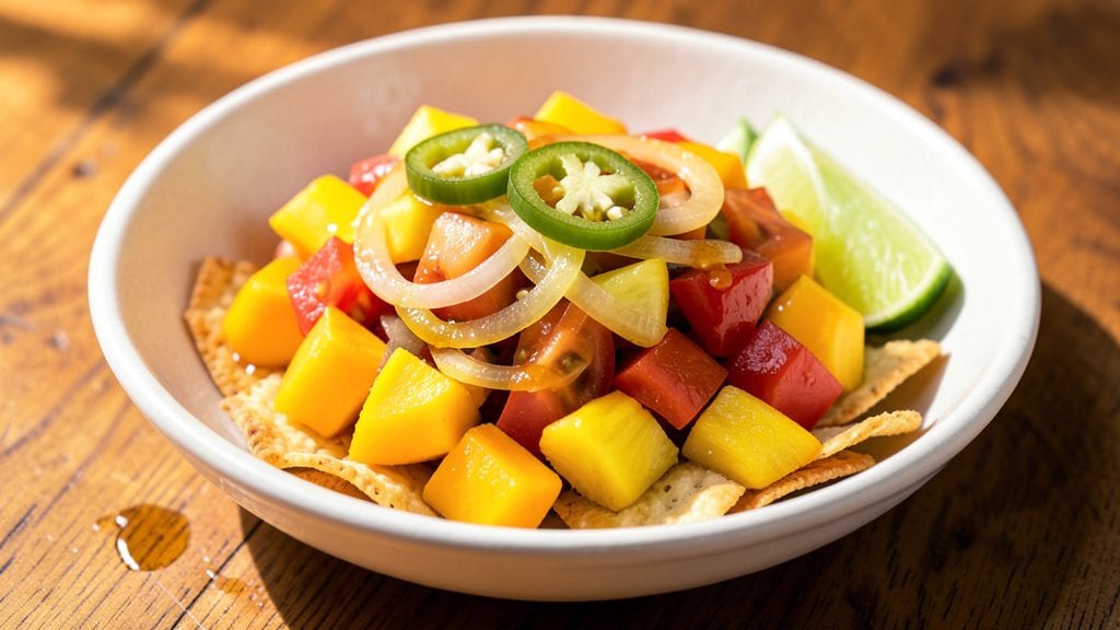 Sweet Salsa Recipe: Mango Pineapple Heat That Sticks to Everything